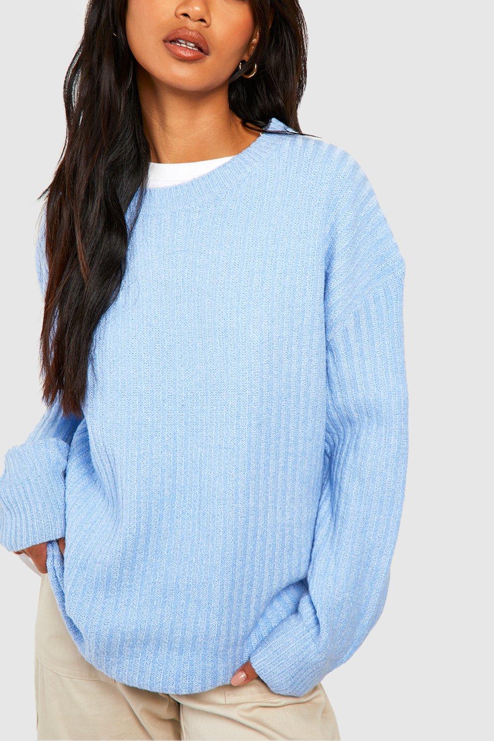 Blue 2025 oversized jumper